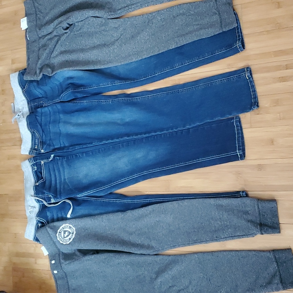 5 teens jeans and pants in new condition